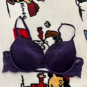 La SENZA push up Purple Lace Bra